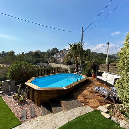 Amazing Vila Close To Sitges, Jacuzzi, Swimming Pool & Exellent Views Olivella Eksteriør bilde