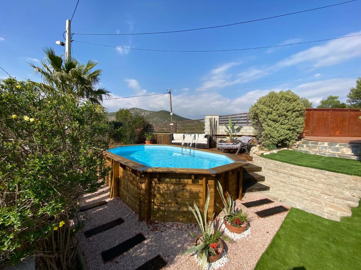 Amazing Vila Close To Sitges, Jacuzzi, Swimming Pool & Exellent Views Olivella Eksteriør bilde