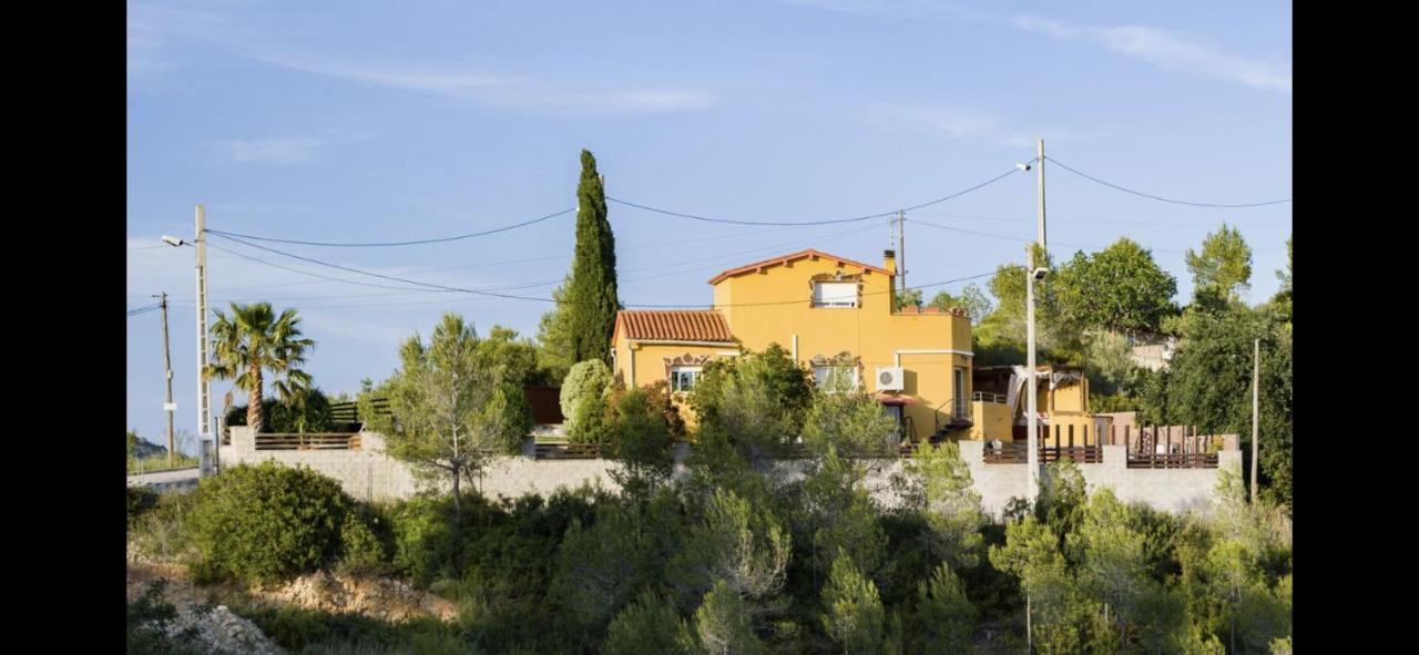 Amazing Vila Close To Sitges, Jacuzzi, Swimming Pool & Exellent Views Olivella Eksteriør bilde